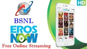 BSNL EROS Now Entertainment bundled with Data STVs Triple Ace 333 and BSNL Chauka 444