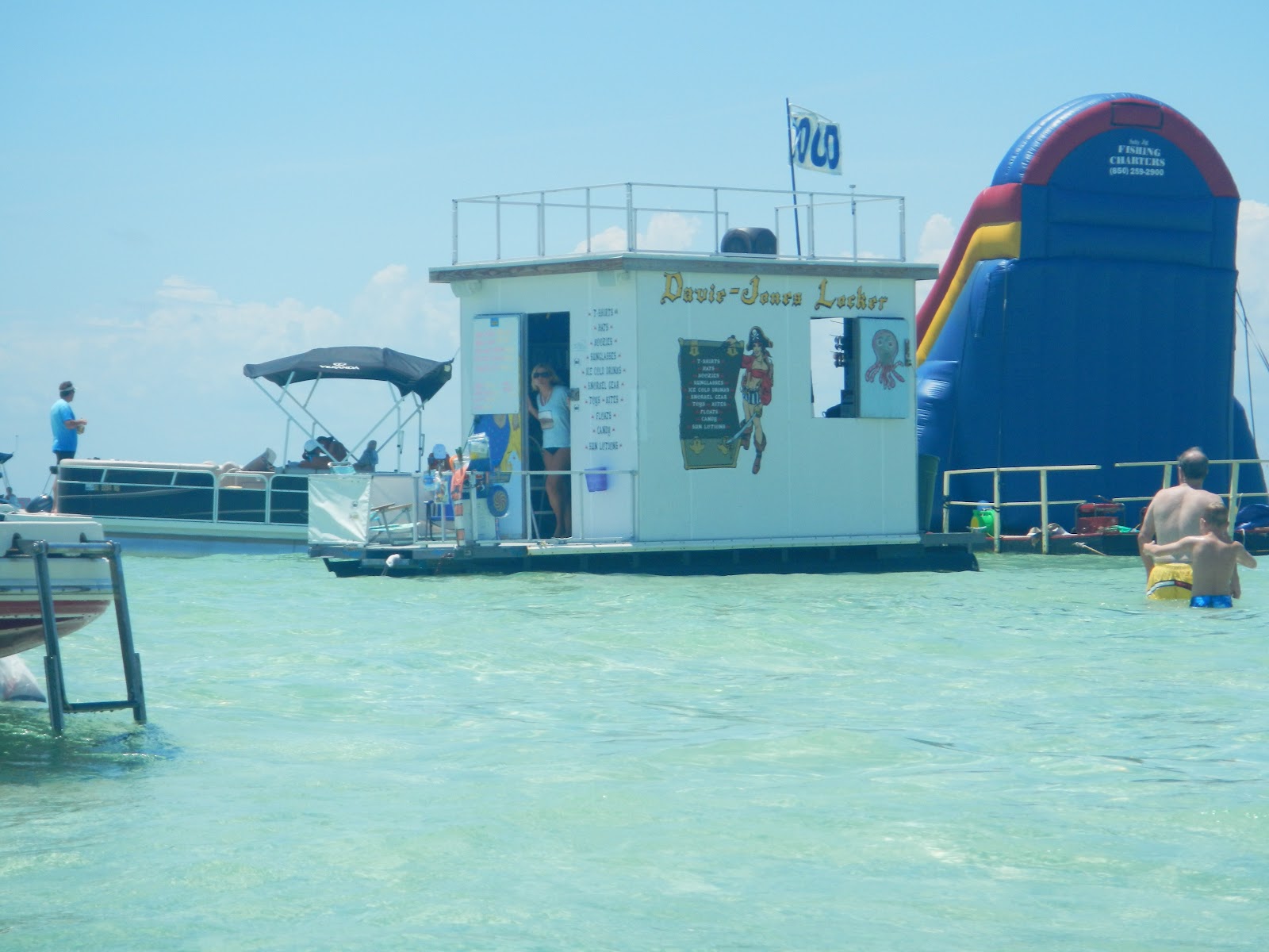 Jack & The Traveling Yak Crab Island in Destin Bay