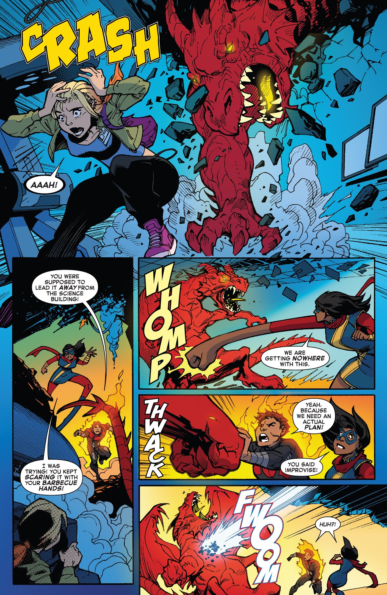 Read online Marvel Rising: Squirrel Girl & Ms. Marvel comic -  Issue # Full - 38