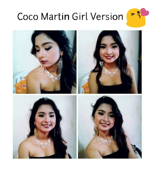 Coco Martin meets his female version, they certainly look like siblings! Coco Martin meets his female version, they certainly look like siblings!