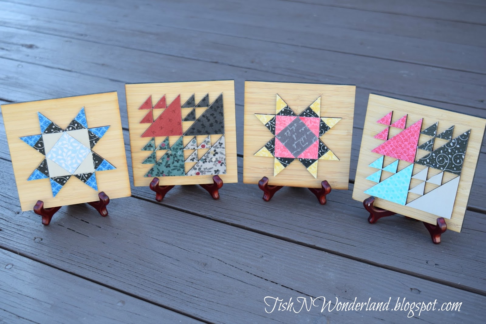 Tish's Adventures in Wonderland: Mini Barn Quilts