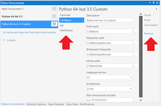 How To Remove Python Environment In Visual Studio