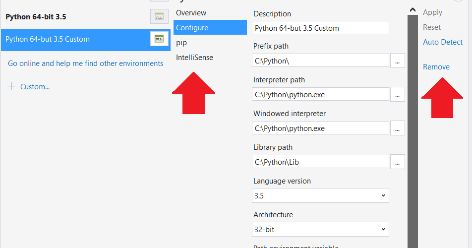 How To Remove Python Environment In Visual Studio