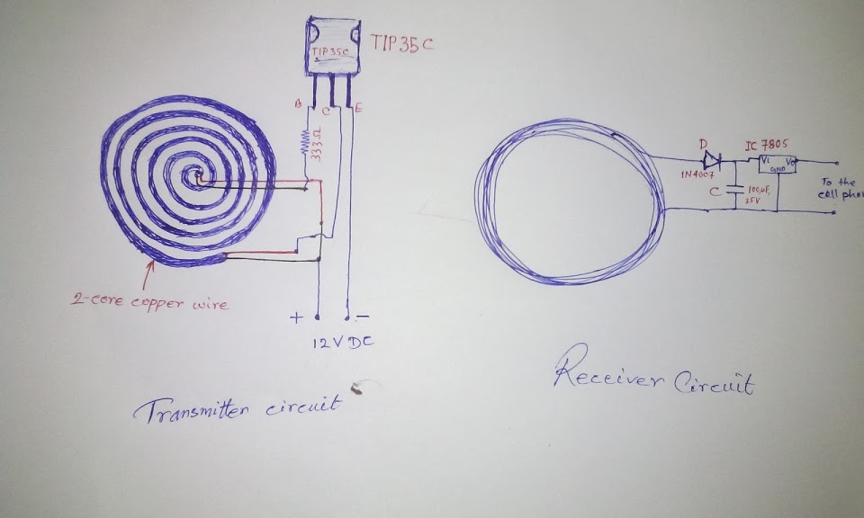 Wireless Cellphone Charger Circuit