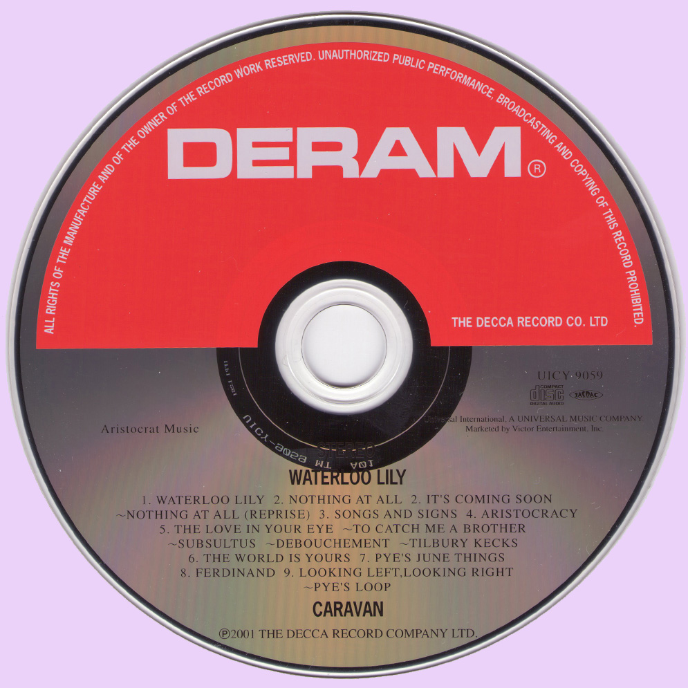 Caravan Waterloo Lily (1972 uk, incredible progressive rock