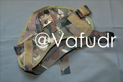 Military Tactical Patrol Camo Dog Harness with Handle