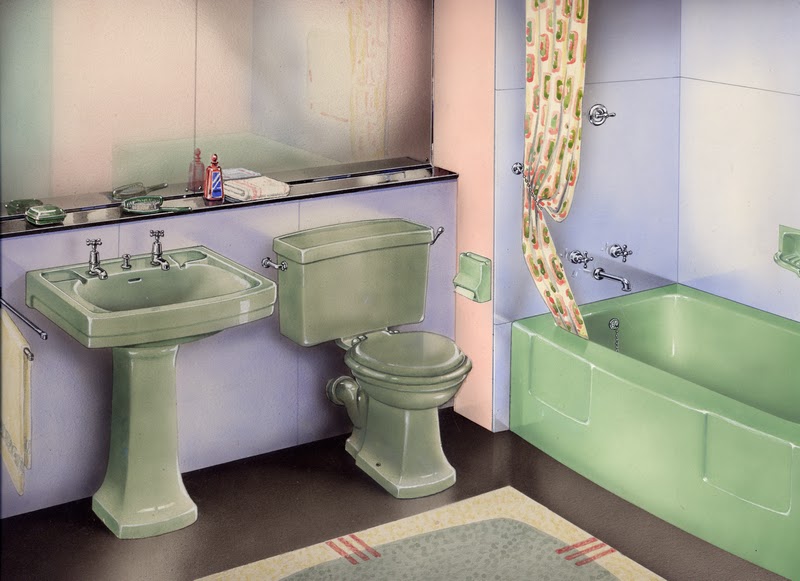 Twyford Bathrooms History Colours