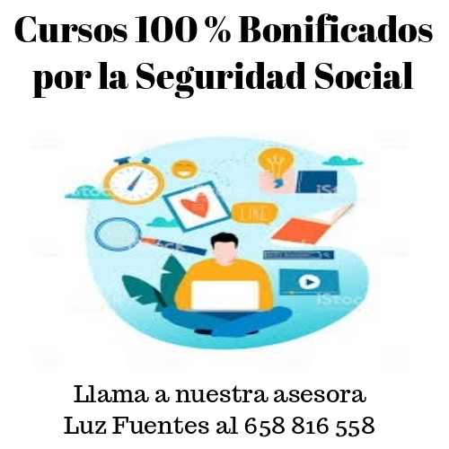 Cursos 100 Bonificados Seguridad Social