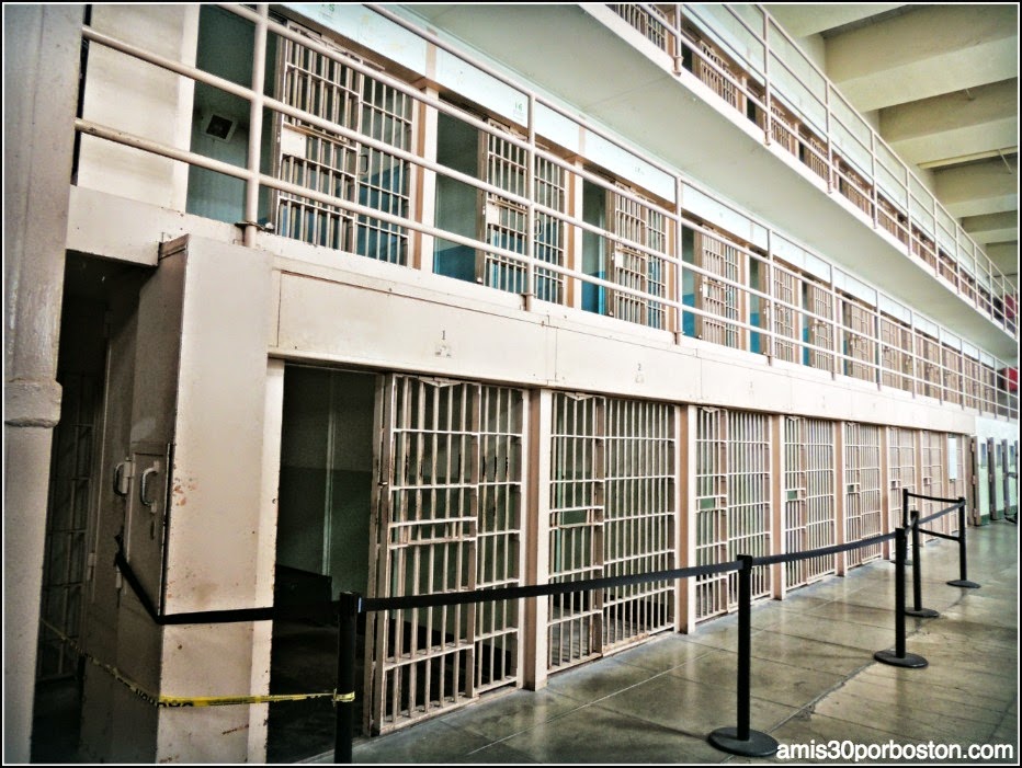 La Prisión de Alcatraz: Celdas