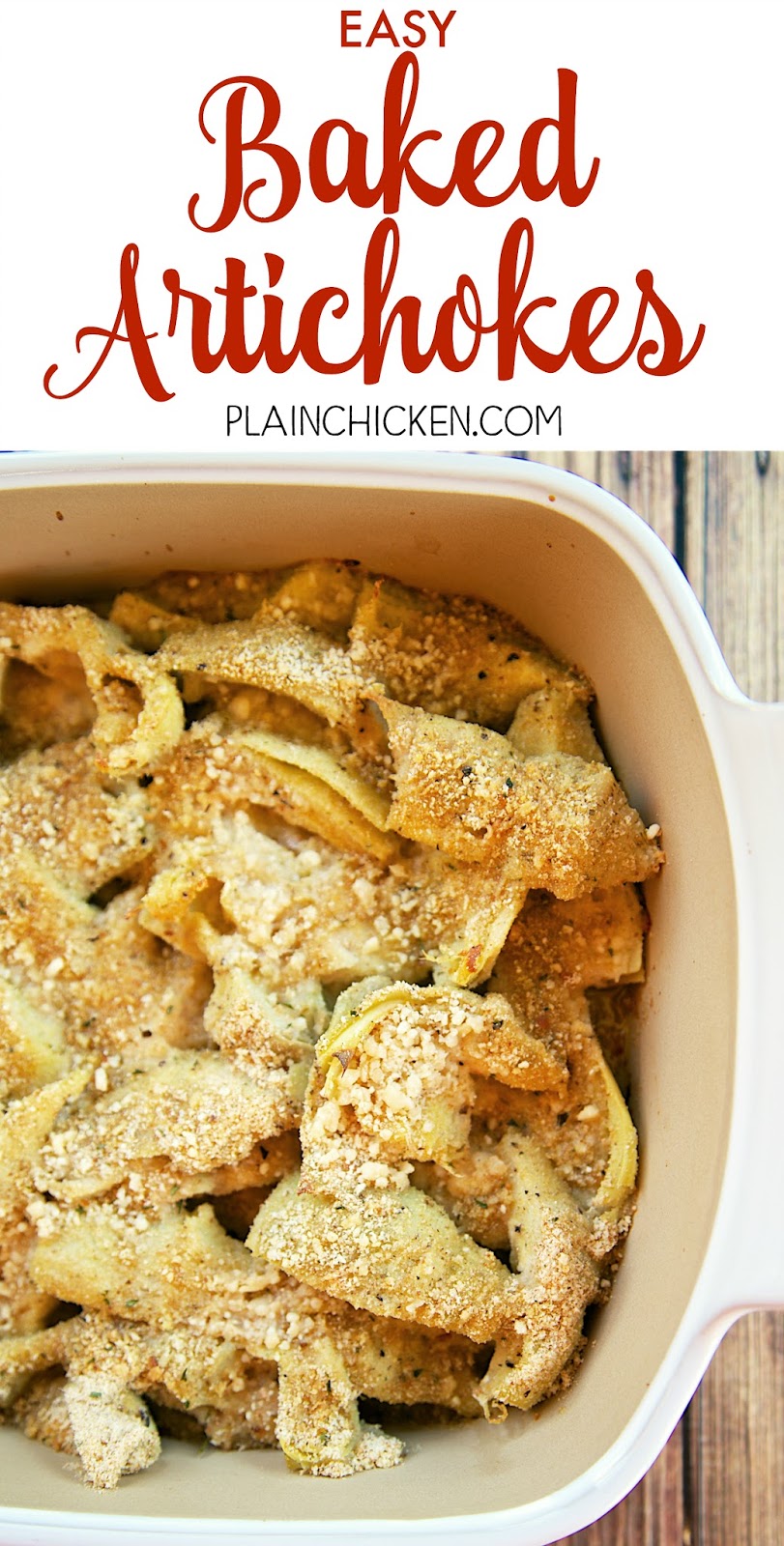 Easy Baked Artichoke Easy Baked Artichoke