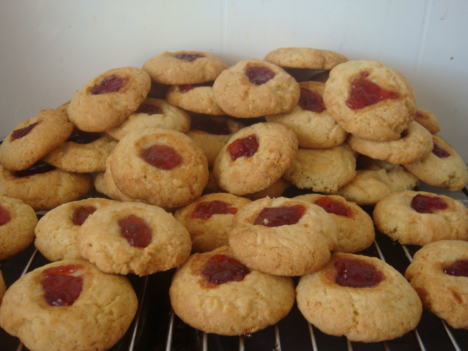 Cakey Bakey Retro Baking Jam  Drop Biscuits 