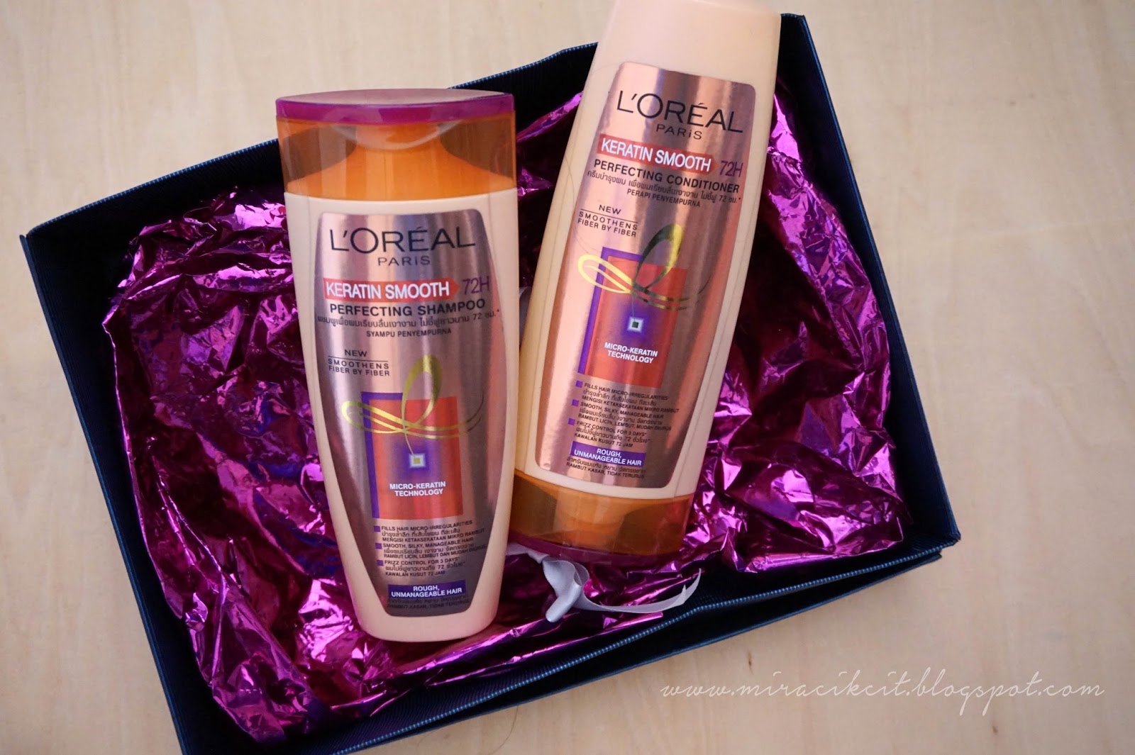 REVIEW OBTAIN SMOOTH SILKY HAIR WITH L'OREAL PARIS KERATIN SMOOTH 72H
