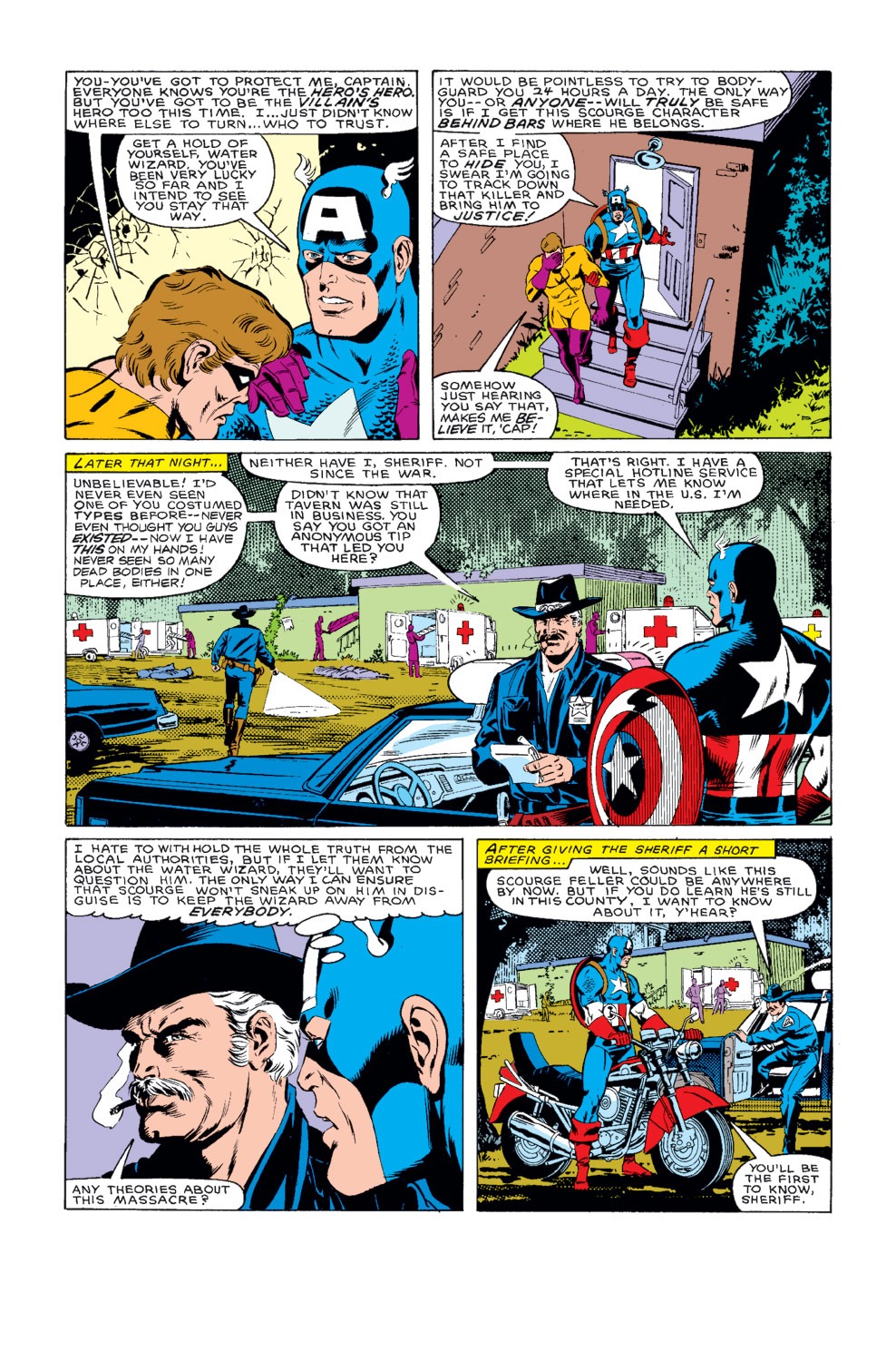 Read online Captain America (1968) comic -  Issue #320 - 8