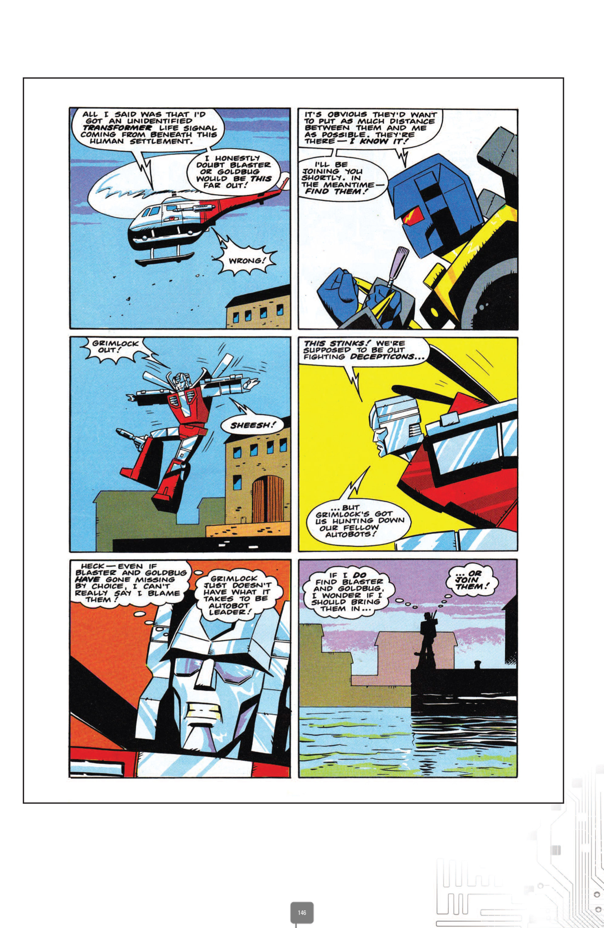 Read online The Transformers Classics UK comic -  Issue # TPB 4 - 146