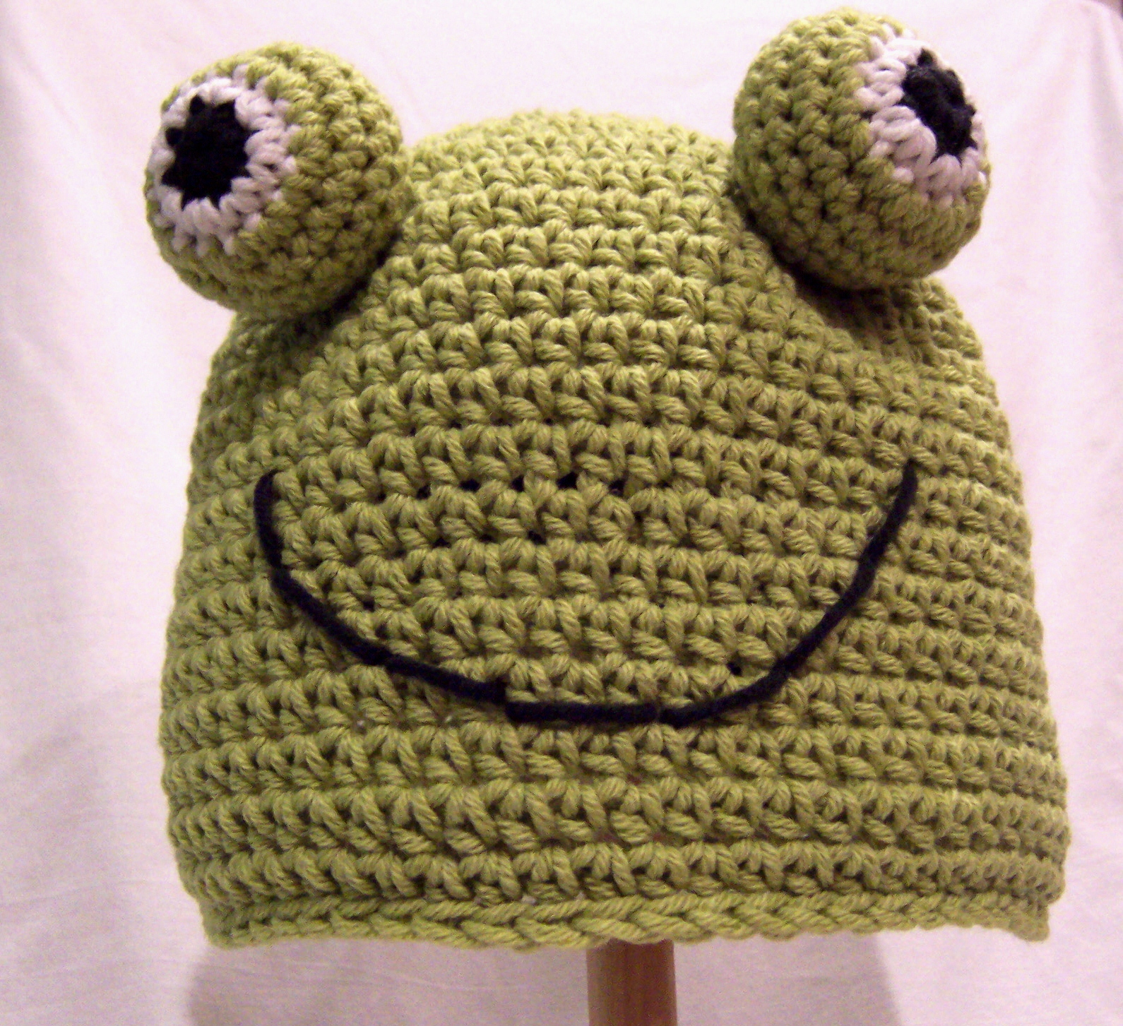 Crochet Frog Hat Free Pattern