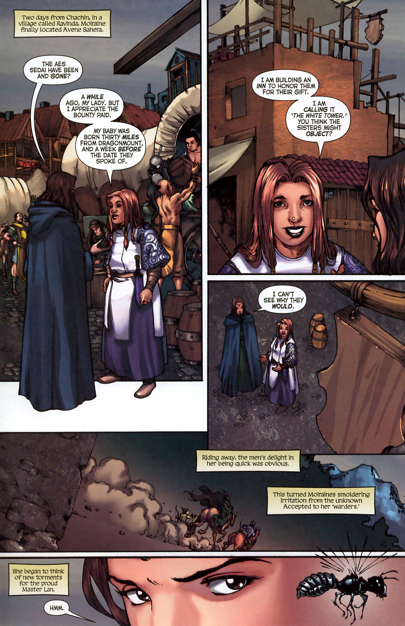 Read online Robert Jordan's The Wheel of Time: New Spring comic -  Issue #7 - 16