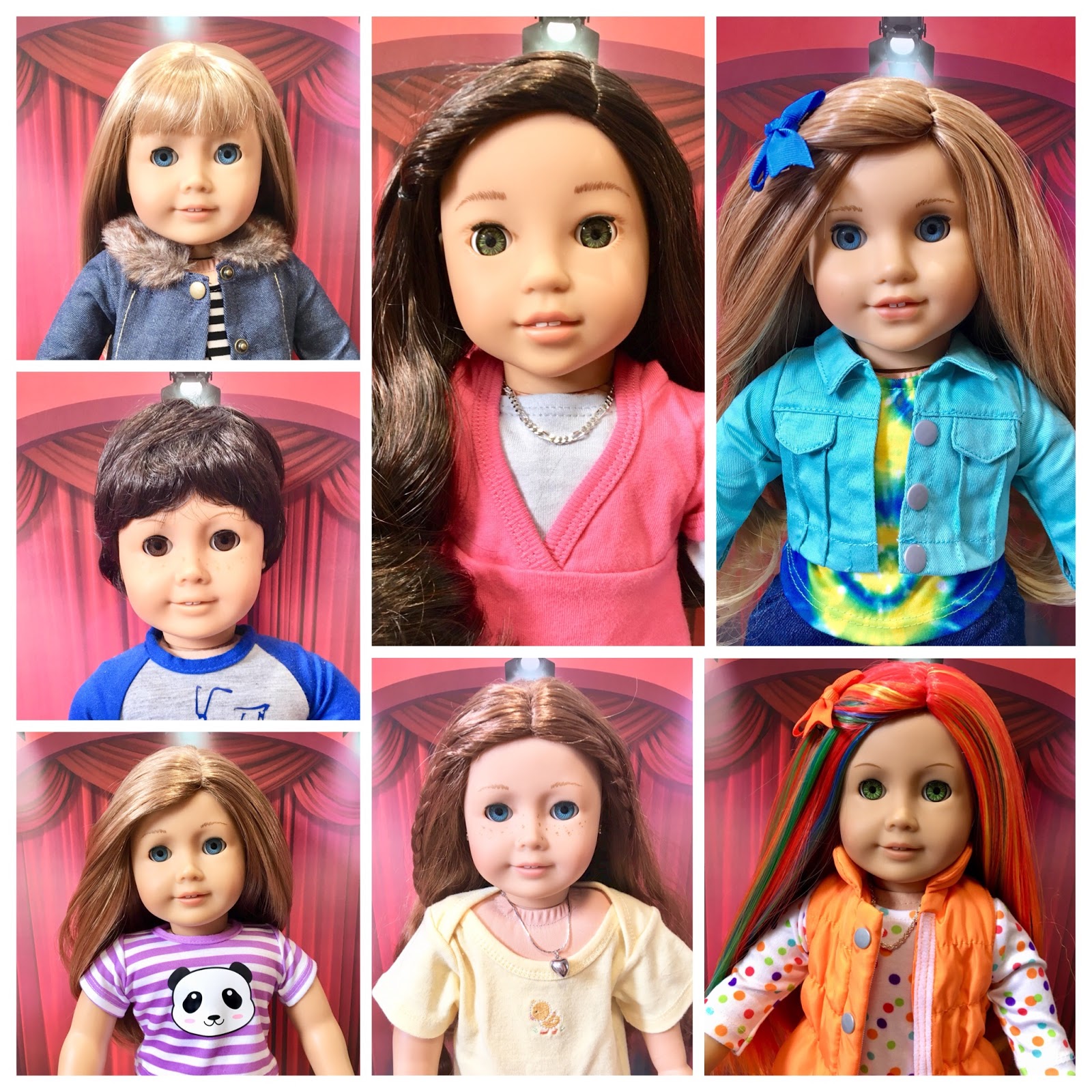 Pennilesscaucasianrubbish American Doll Adventures American Girl Doll Collection So Far