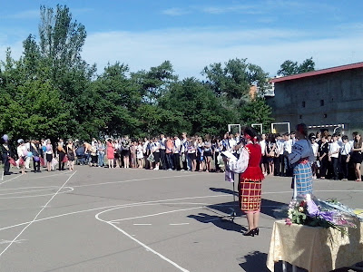 Останні дзвоники у школах міста Миколаєва.