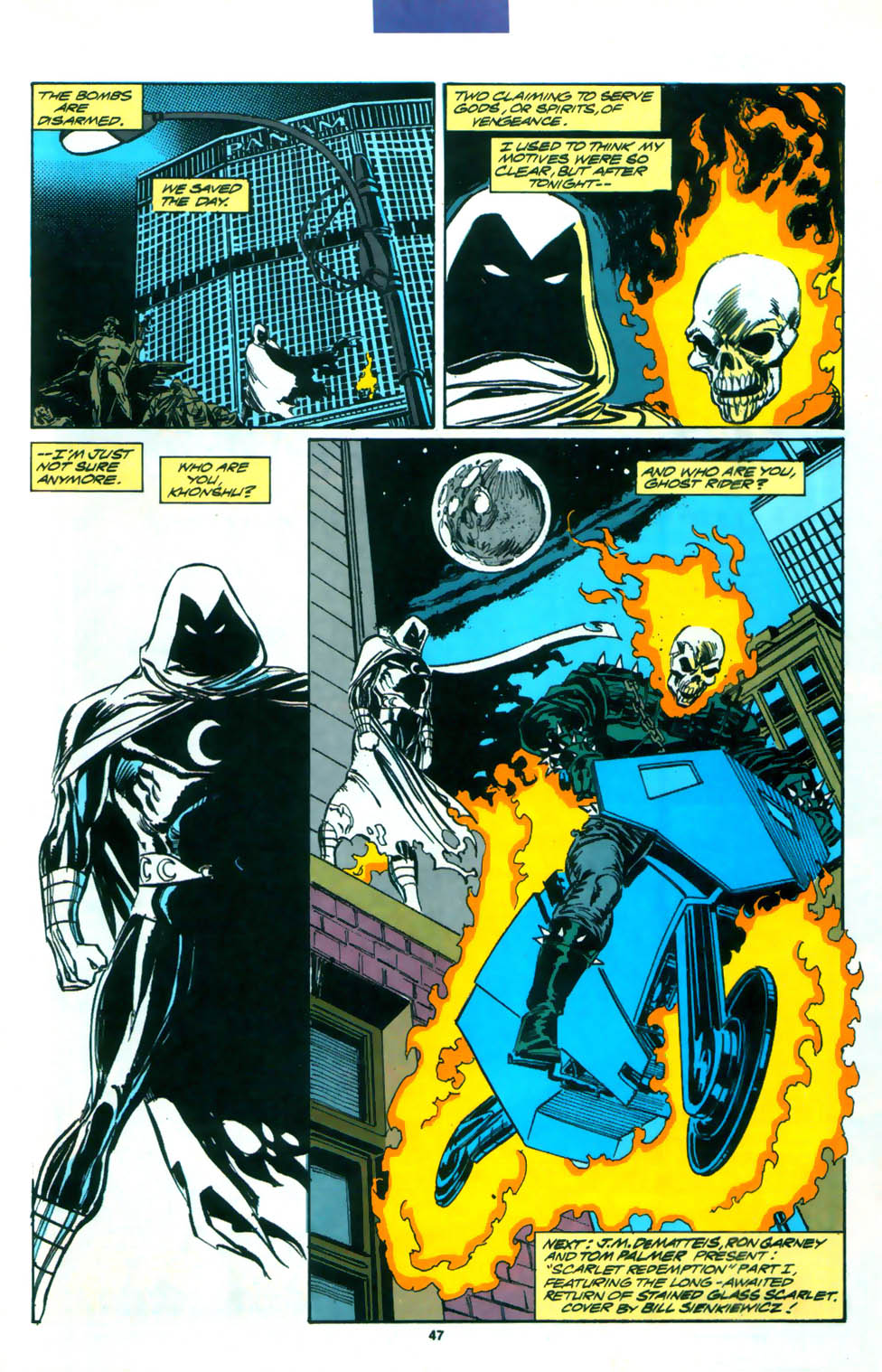 Read online Marc Spector: Moon Knight comic -  Issue #25 - 42