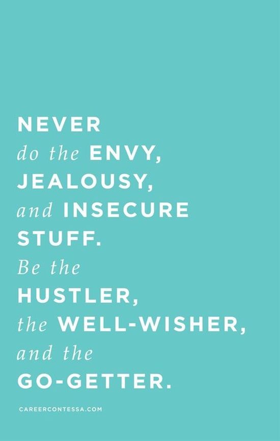 Living on Cloud Nine DON'T BE GREEN WITH ENVY