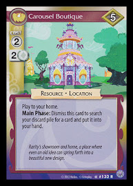 My Little Pony Carousel Boutique Premiere CCG Card