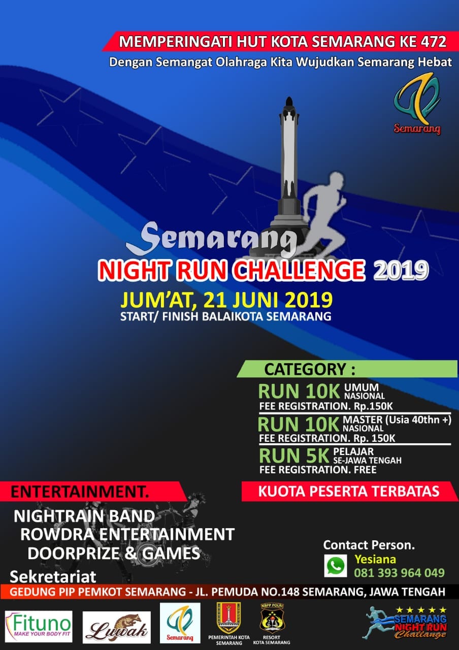 Semarang Night Run Challenge • 2019