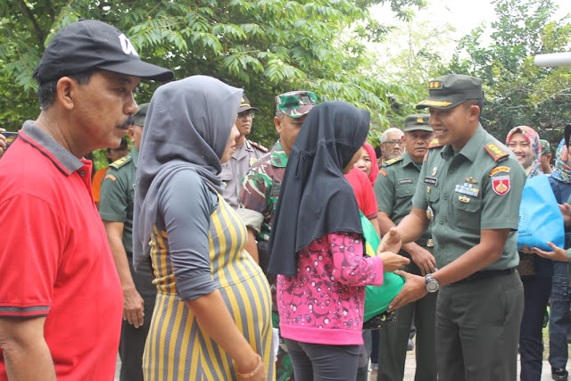 Masih dalam rangka HUT Korem 074/Wrt, Kodim sragen Gelar Bakti Sosial di 3 Kecamatan