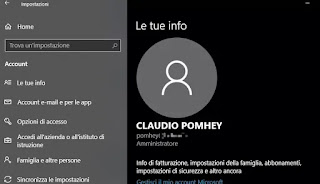 password login windows disattivare password