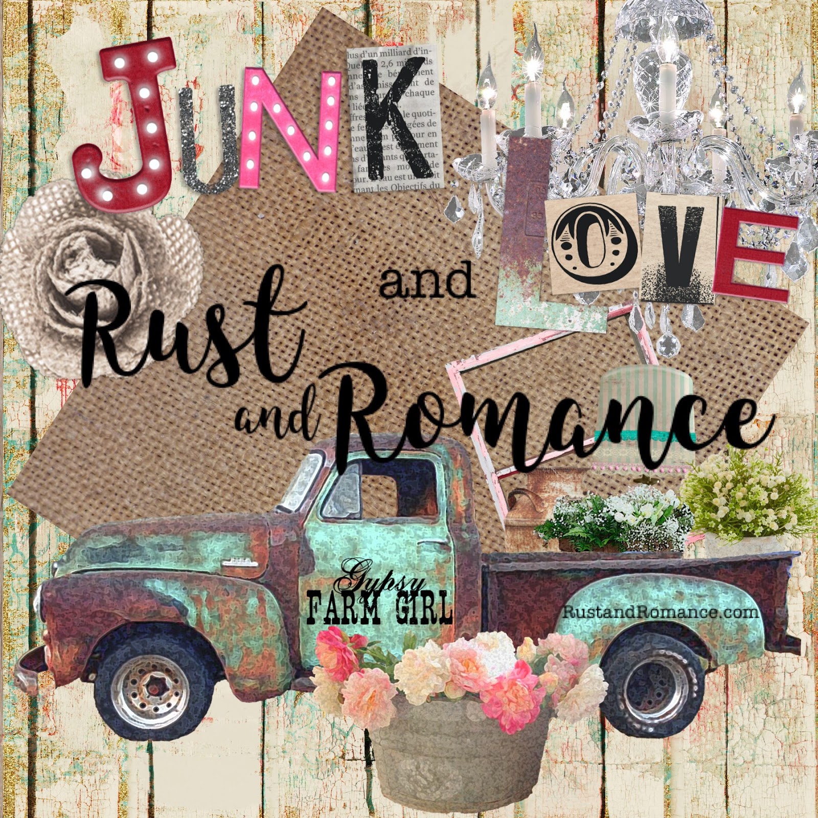 GypsyFarmGirl Junk and Love Rust and Romance