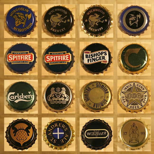 Bottle Caps Collection Crown Caps Bottle Tops Beer Caps Kapsle Piwne UK