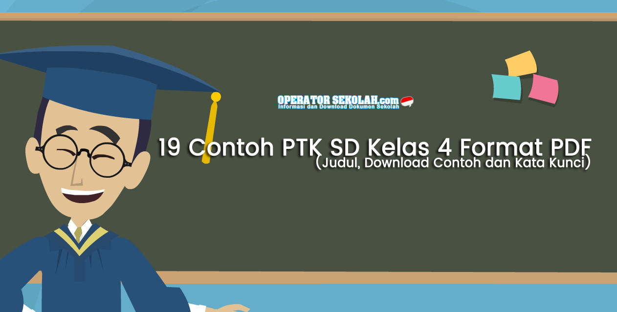 19 Contoh Ptk Sd Kelas 4 Format Pdf Operator Sekolah