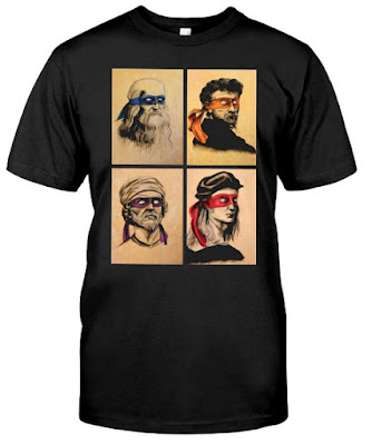 Renaissance Artists Ninja Turtles T Shirt, Renaissance Artists Ninja Turtles Hoodie