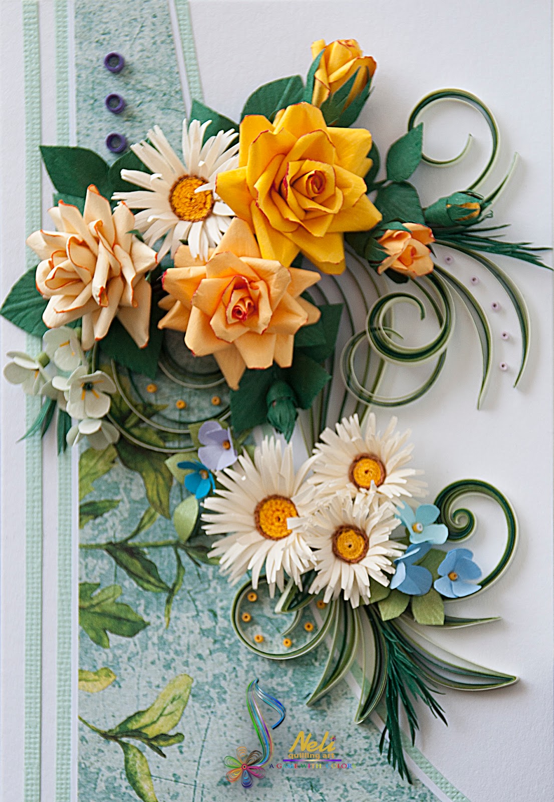 Neli Quilling Art Quilling cards