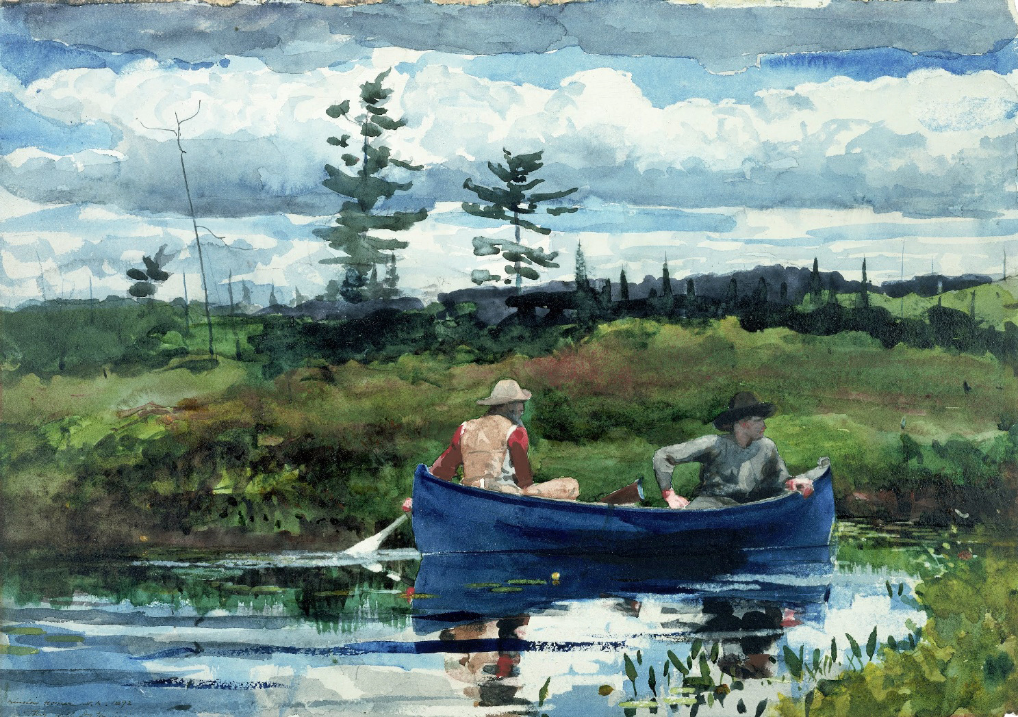 19th century American Paintings Winslow Homer, ctd