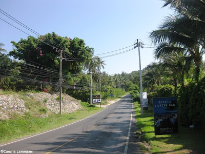 Road between Chaweng and Choengmon