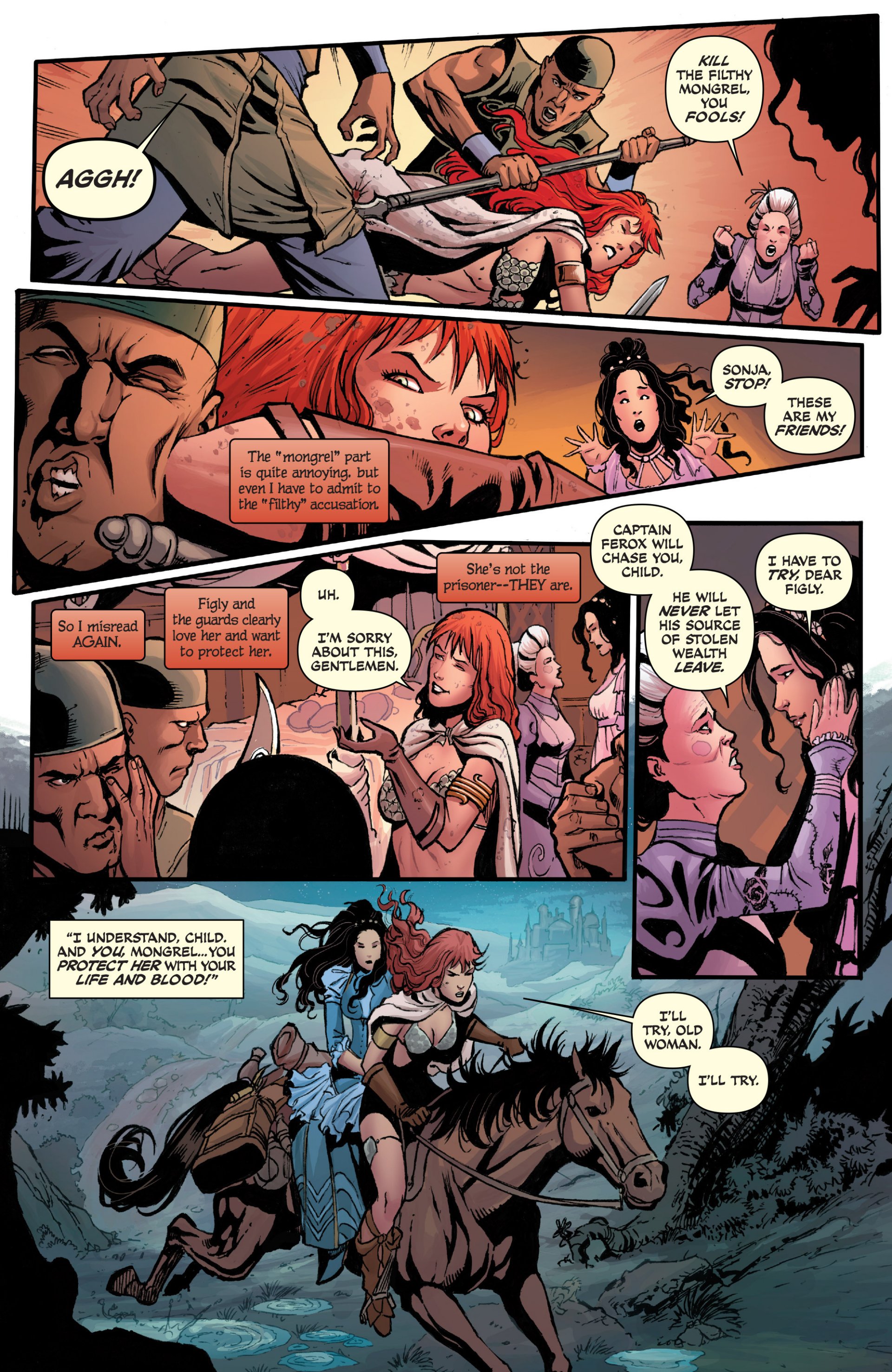 Read online Red Sonja (2013) comic -  Issue #9 - 14