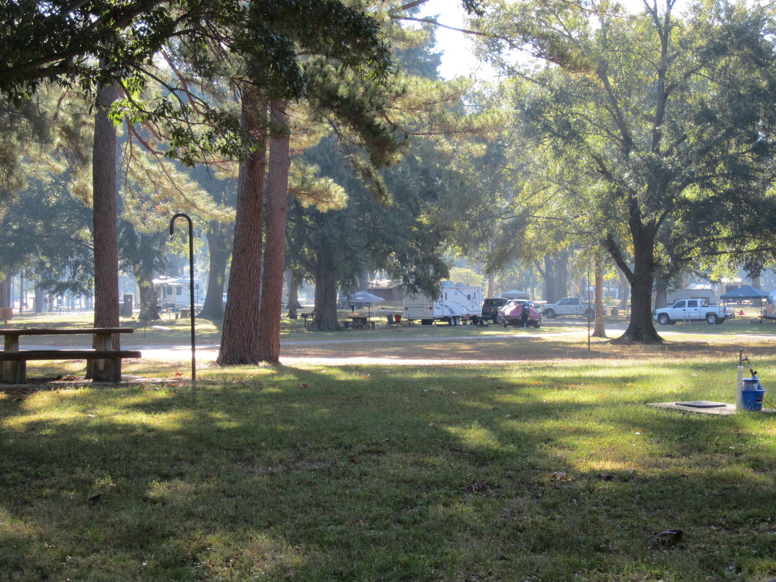 We Would Rather Be Camping! Oak Grove Campground at Sardis Lake
