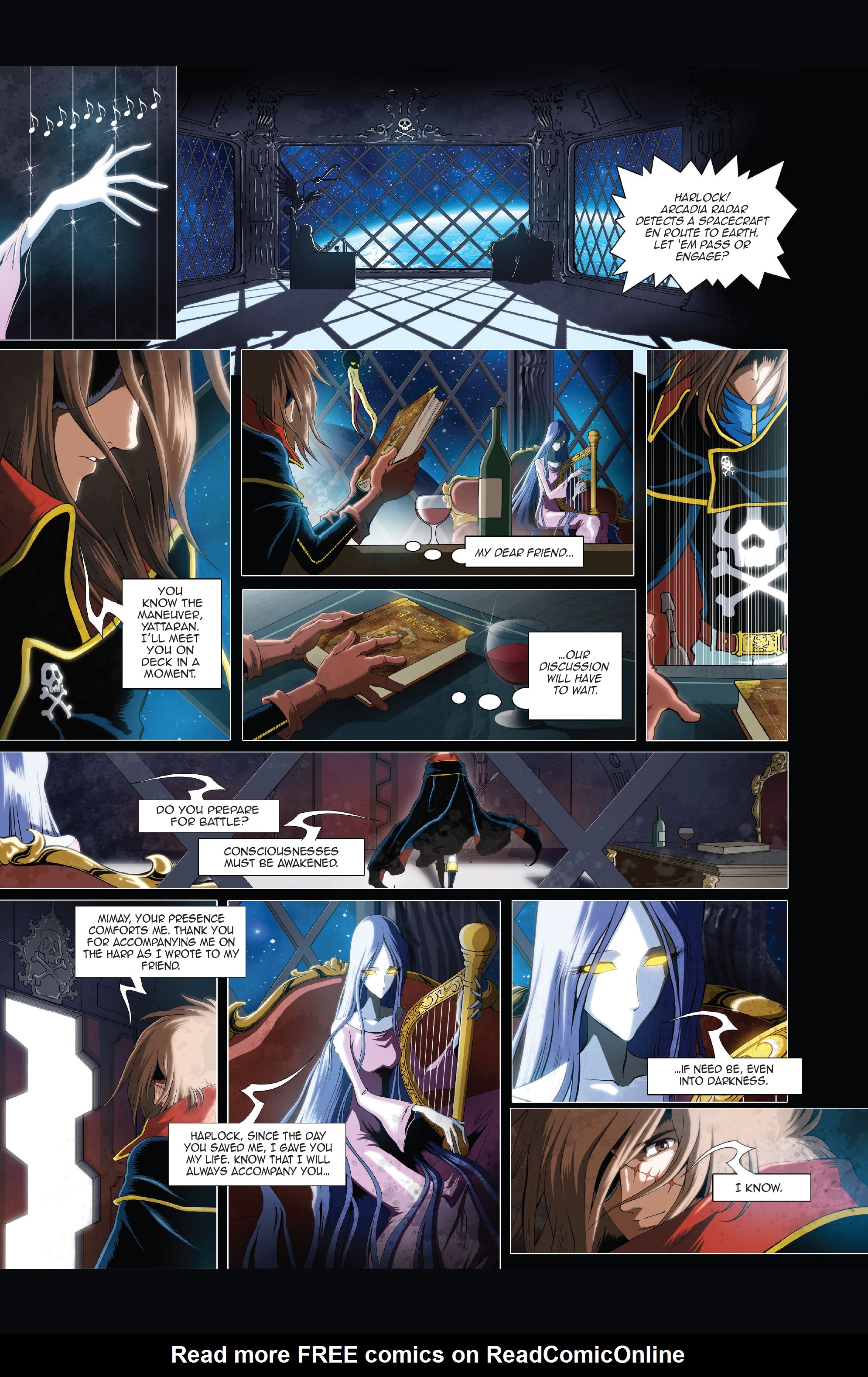 Read online Free Comic Book Day 2021 comic -  Issue # Space Pirate Captain Harlock - 7