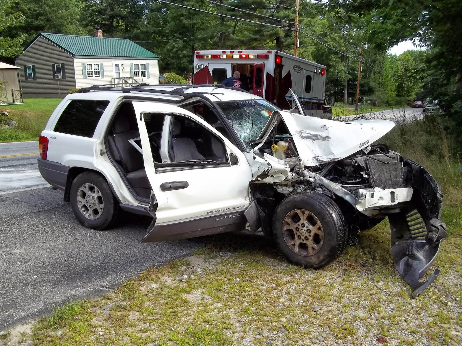 Minor Injury in Middleton Crash