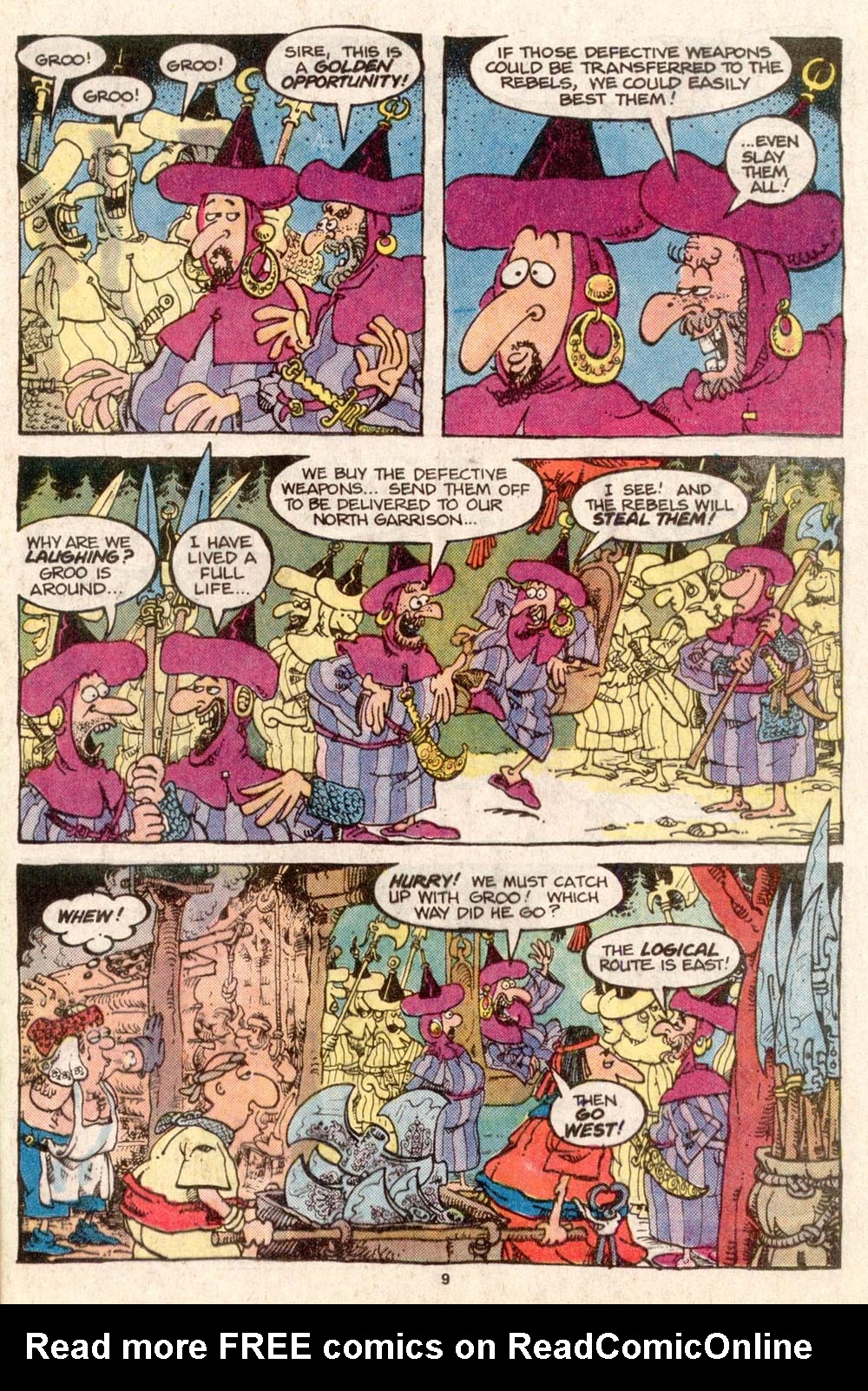 Read online Sergio Aragonés Groo the Wanderer comic -  Issue #31 - 8