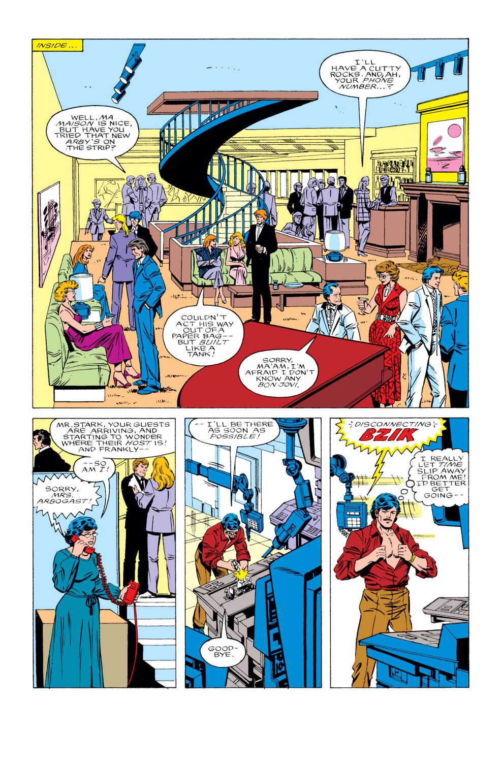 Read online Iron Man (1968) comic -  Issue #222 - 11