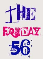 Blog button with text, The Friday 56