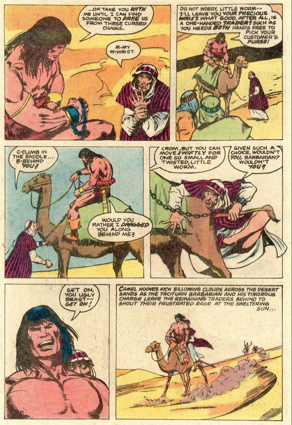 Read online Conan the Barbarian (1970) comic -  Issue #116 - 9