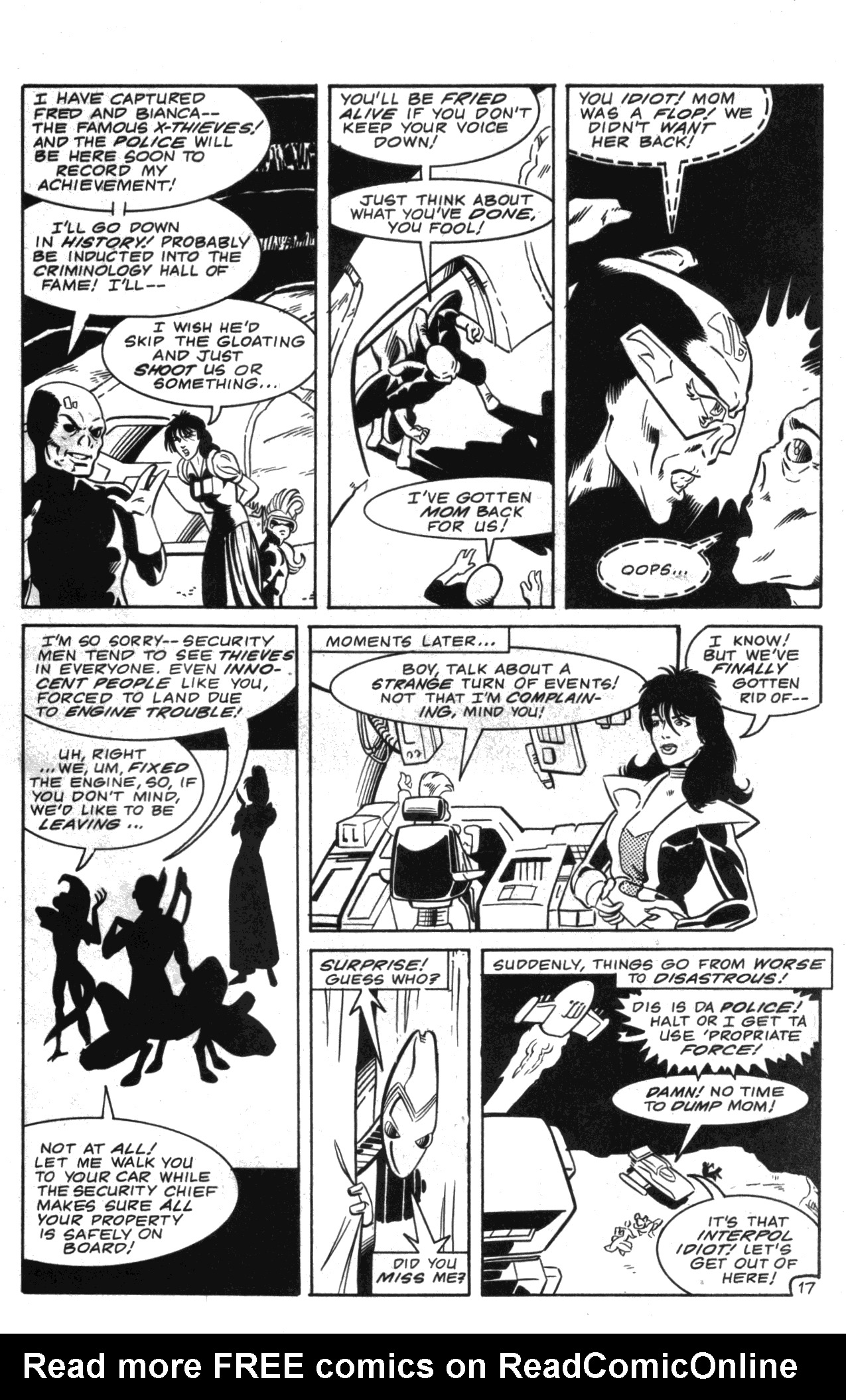 Read online Aristocratic Xtraterrestrial Time-Traveling Thieves comic -  Issue #3 - 19