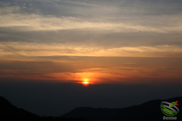 美ヶ原 夕日