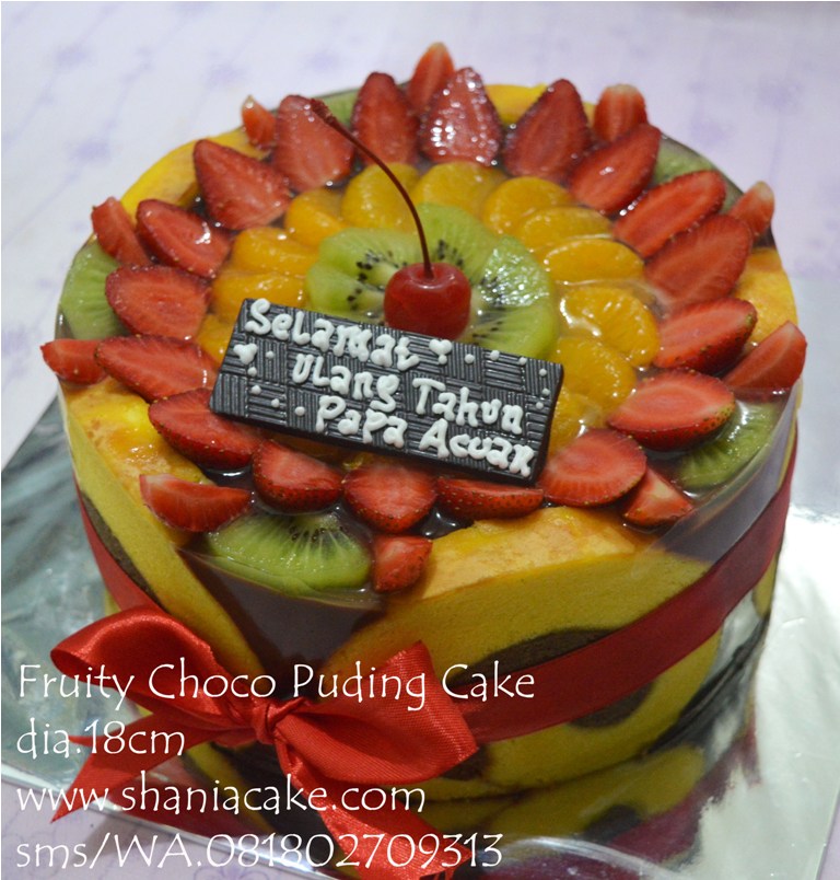 [Puding Cake Jogja] Fruity Choco Puding Cake Mba Vani Jakarta Home