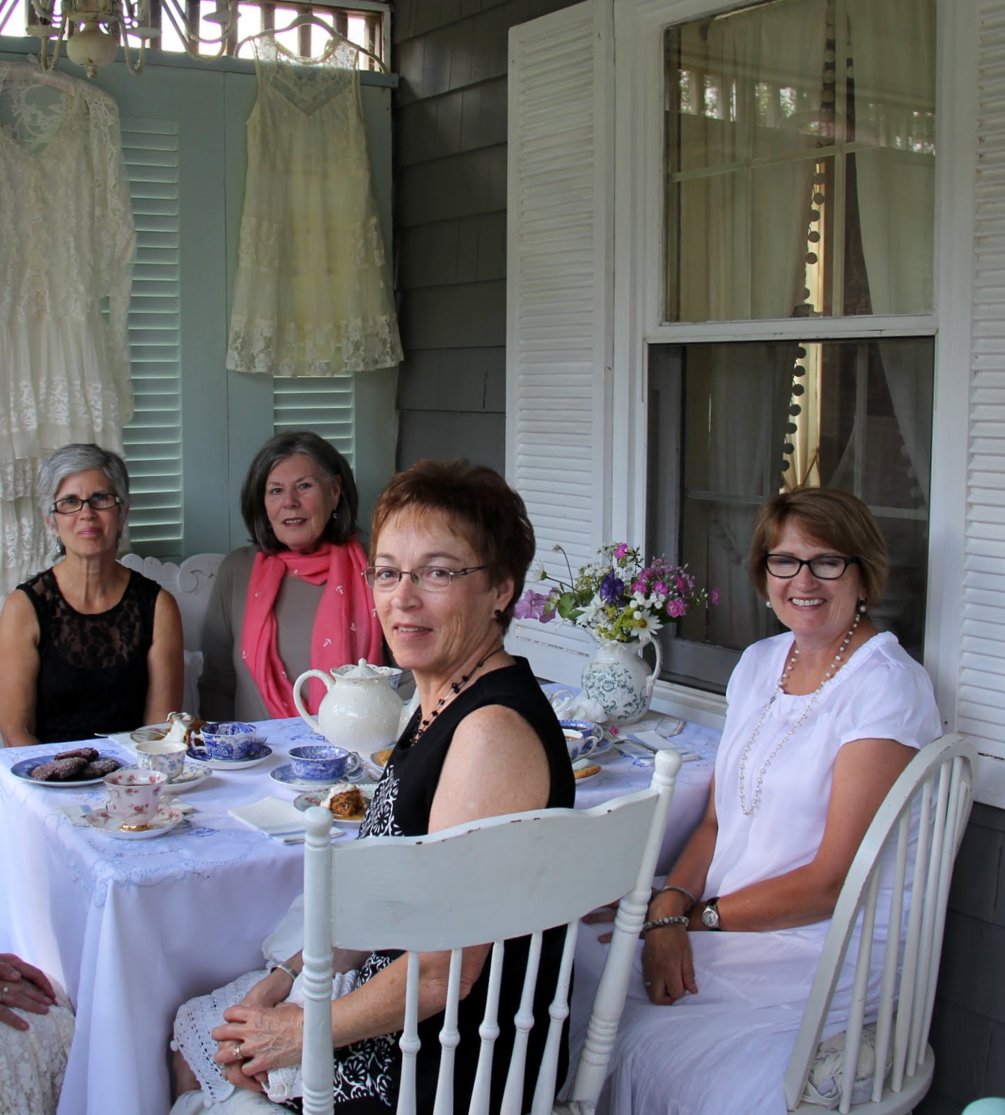 Aiken House & Gardens Linens & Lace Garden Party Tea