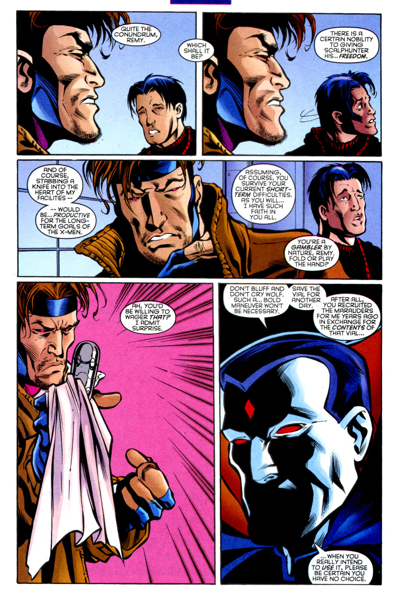 Read online Gambit (1999) comic -  Issue #9 - 20