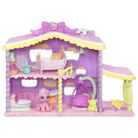 My Little Pony Pinkie Pie Newborn Cuties Playsets Pinkie Pie's Playhouse Bonus G3.5 Pony