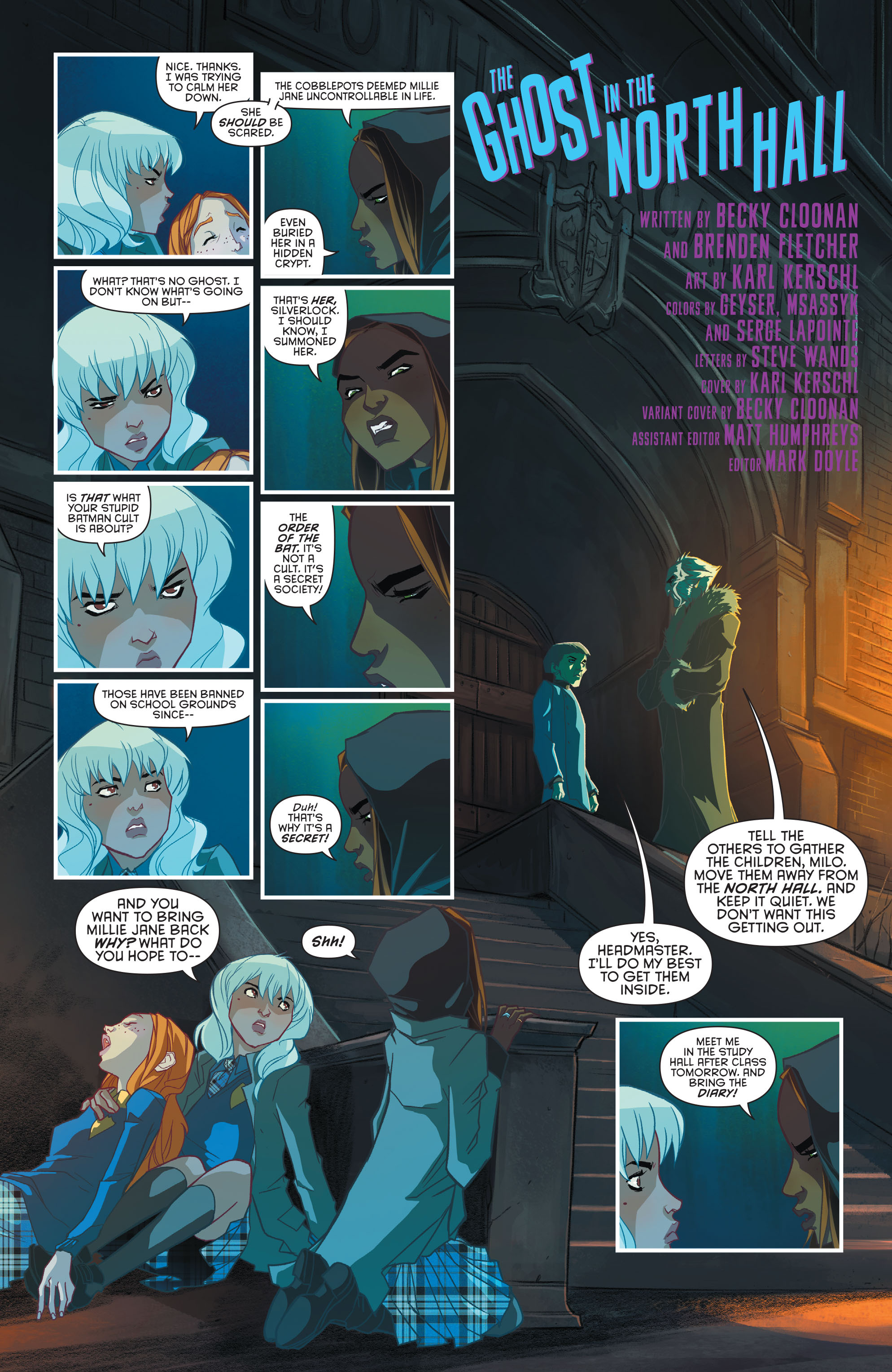 Read online Gotham Academy comic -  Issue #3 - 5